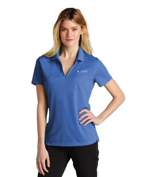 Valor Blue Ladies Nike Dri-FIT Micro Pique Polo